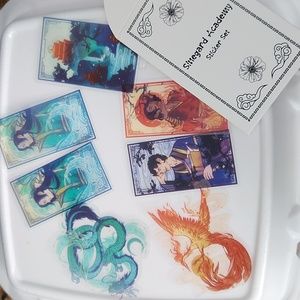 Sillegard academy sticker set